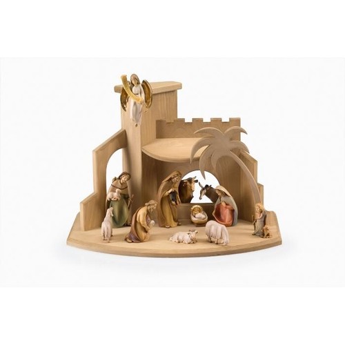 Set weihnachtskrippe holz - weihnachtskrippe,