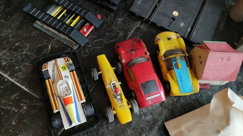 Ddr autorennbahn konvolut - autorennbahn,