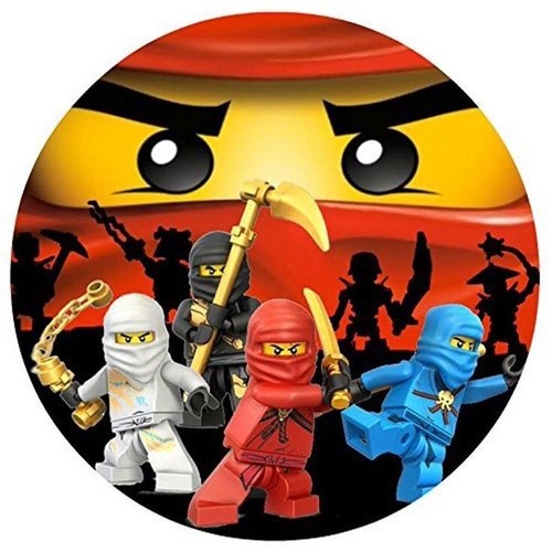 Tortenaufleger ninjago - tortenaufleger,