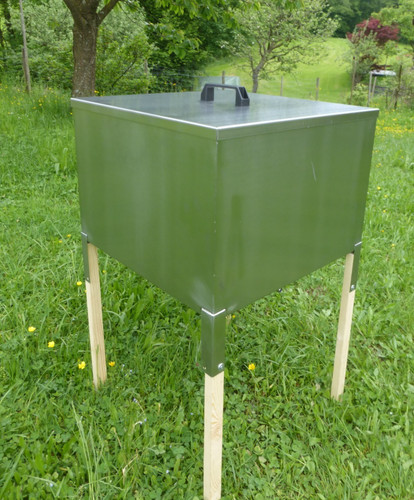Dampfwachsschmelzer aus