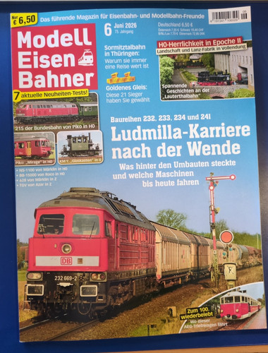 Modell eisenbahner 2026 - 6/2026, #