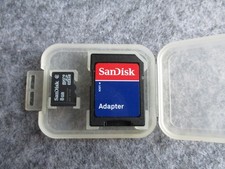 Micro SD Karten  8GB mit Hülle +Adapter+F-Flash Reader GPS Camera etc.