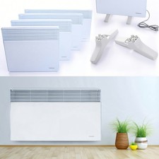 Elektroheizung Thermoval Konvektor 2500W Heizgerät Thermostat Heizung Wand