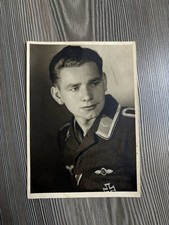 Foto Portrait Soldat Luftwaffe