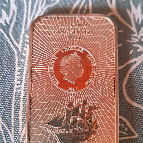 Cook islands dollar 2017 - 1,