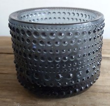 Iittala Kerzenhalter Kastehelmi Teelichthalter anthrazit