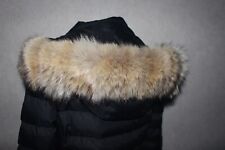 KOJOTE PELZSTREIFEN FELLKRAGEN ECHTER PELZ KAPUZENFELL für Jacke, Parka, Weste,.