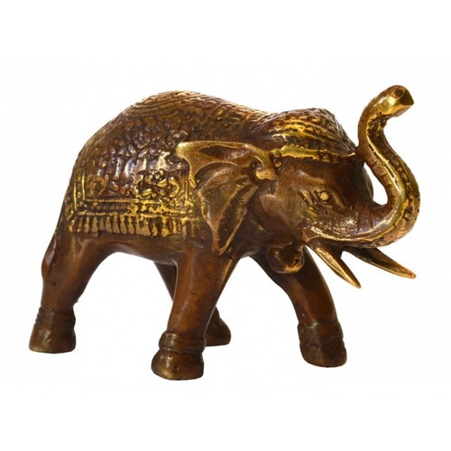 Indischer elefant messing - indischer,