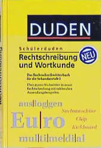 Schülerduden rechtschreibung - schülerduden,