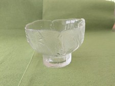 Humppila Glas Schale Dessert Finnland Finland Kaija Aarikka Vintage 70er