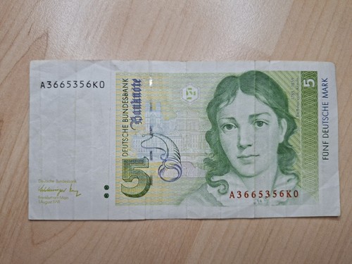 Banknote deutsche mark - dm,