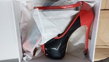High Heels Schwarz/Rot highheels EU 41/Asia 42 Neu