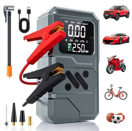 Auto starthilfe mit - 4-in-1,
