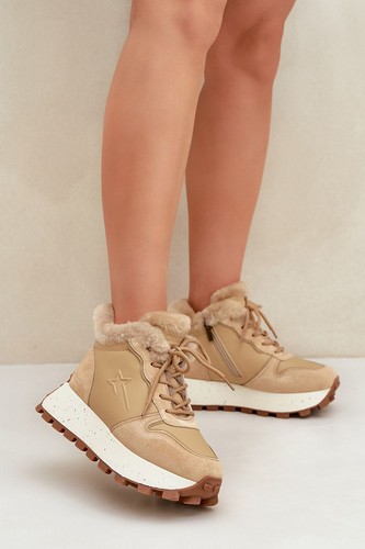 Echtleder sneaker high - echtleder, high-top
