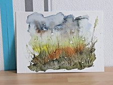 Original Bild Unikat Aquarell