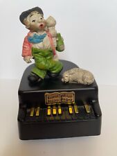 Spieluhr Penner Willi  an der Lampe und Flasche,Schwanensee