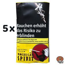 American Spirit Original Yellow Drehtabak 5x 30g