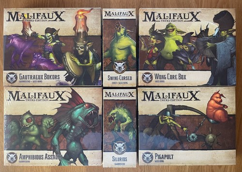 Malifaux sets diverse miniatur - sets,