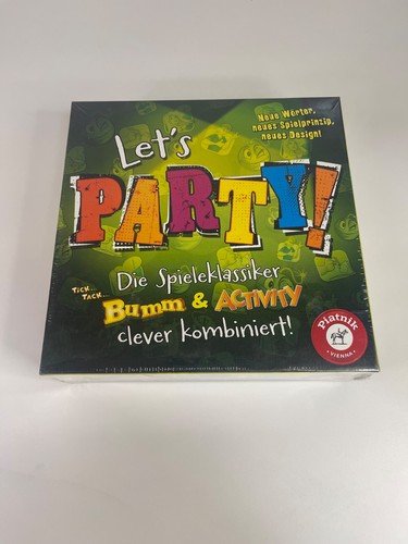 Let party activity piatnik - party!,