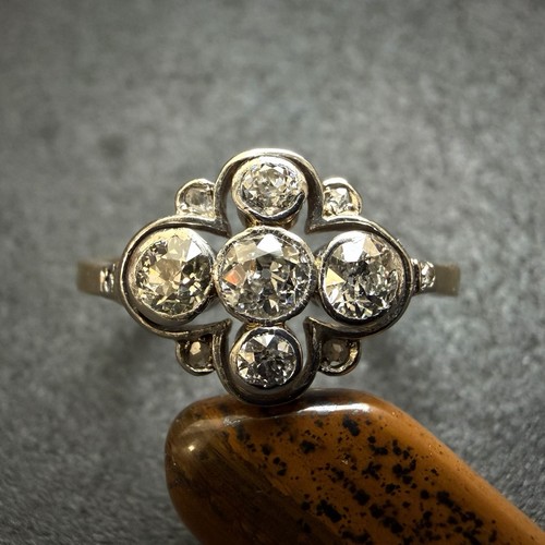 Jugendstil art deco ring - jugendstil,
