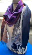 Herren Damen Schal Edel Herbst Winter mehrfarbig neu