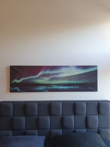 Leinwandbild polarlichter - leinwandbild,