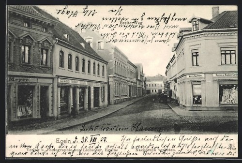Egeln strasse breite weg - egeln,, mit