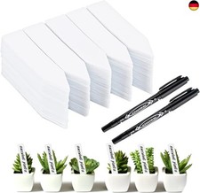 Stecketiketten Pflanzen 500 Kunststoff Pflanzenschilder zum Beschriften