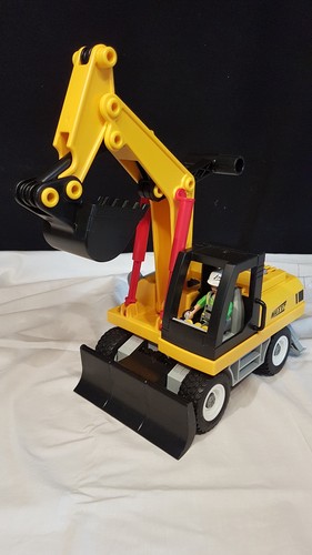 Playmobil 9888 großer bagger - playmobil,