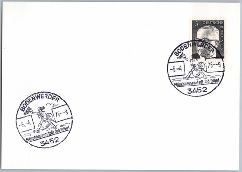 Karte sst sonderstempel - karte,