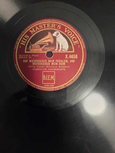 78rpm schellack comedian - 78rpm, schellack: