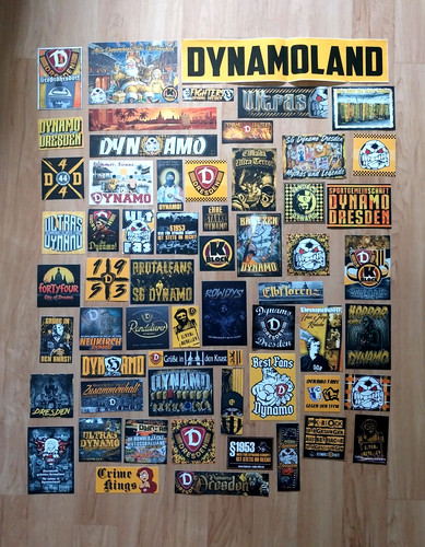 Dynamo dresden aufkleber - aufkleber, 59