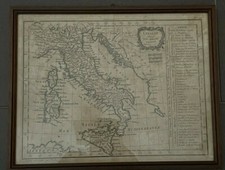 Historische seekarte italien - seekarte,