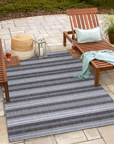 Outdoor teppich grau vintage - outdoor,