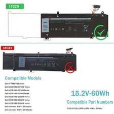 1F22N JJPFK Akku für DELL G5