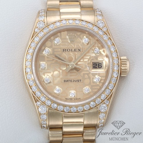 Rolex lady datejust 179158 - rolex,