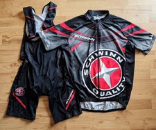Neuwertiges Schwinn Set  Radtriko und Trägerhose Rarität, Größe L und XL