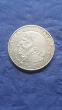 Silbermünze BRD 5 DM Johann