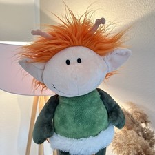 Nici Elfe Fee Magic Meadows mit Flügeln Grün Orange Plüsch Stofftier ca. 45cm
