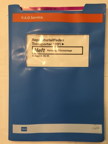 Reparaturleitfaden t4 - reparaturleitfaden, vw