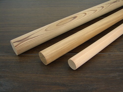Holzrundstab western red - holzrundstab,