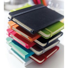 9x Praktisches A6 Notizbuch Set kleine Notizbücher 80 Blätter liniert Notizblock