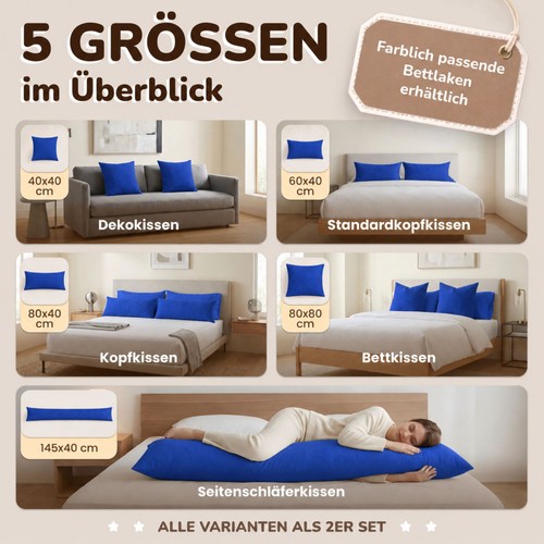 Seitenschläferkissen bezug - seitenschläferkissen,