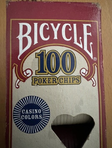Poker chips fahrrad - poker, 100