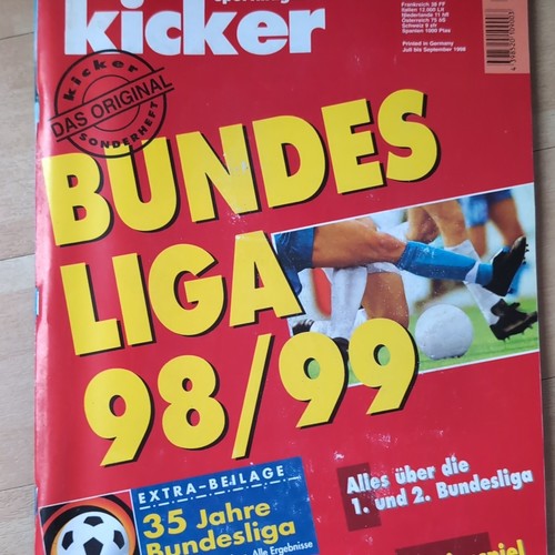 Kicker sonderheft bundesliga - kicker,