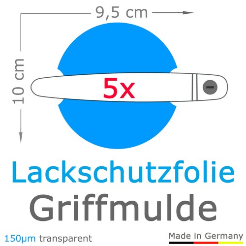 Schutzfolie für die - 5x,