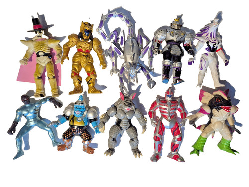 Power rangers set figuren - rangers,