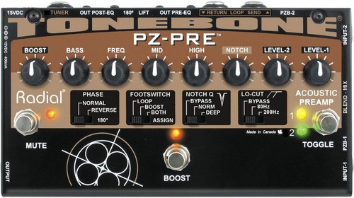 Radial tonebone pre - tonebone, pz-pre