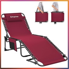 Elegante Gartenliege mit