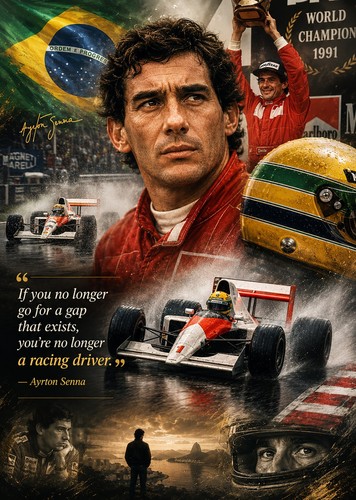 Ayrton senna formel f1 - ayrton,